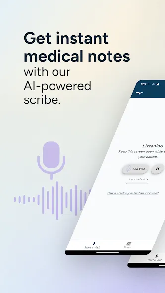 Freed: AI Clinician Assistant screenshot 1
