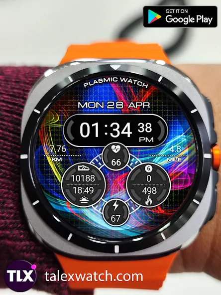 Plasmic Watch Face screenshot 5
