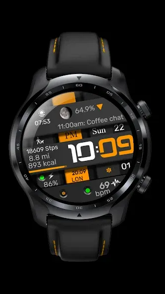 Digital Watch Face CRC042 screenshot 5
