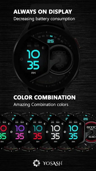 W305 Artistic Watch Face screenshot 4
