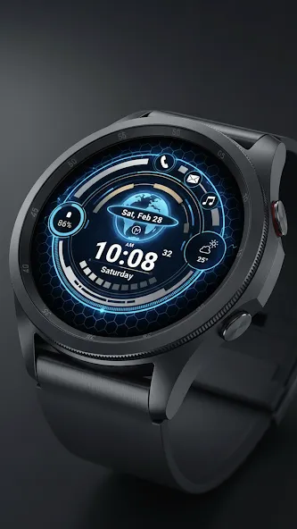 Titan HUD WATCH FACE MONO18 screenshot 8
