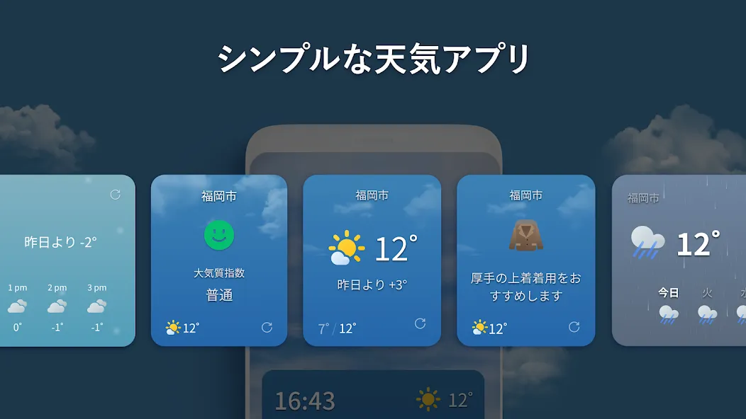 初画面天気- 予報 screenshot 4