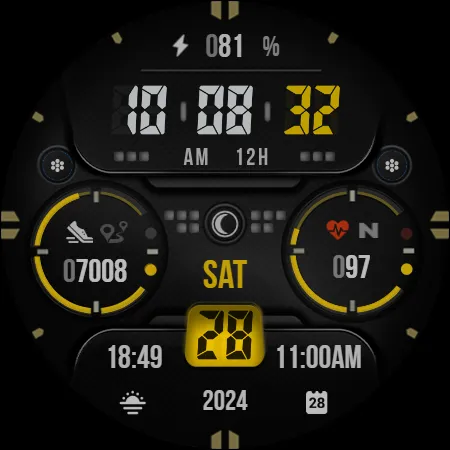 KF159 Watch face screenshot 9