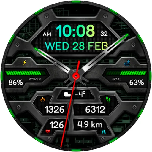 VOLTAN v2 URX117 Watch face screenshot 20