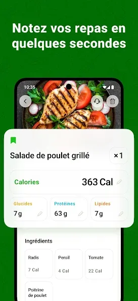 Calo: compte-calories screenshot 4