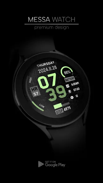 MW16 City Digital Watch screenshot 2