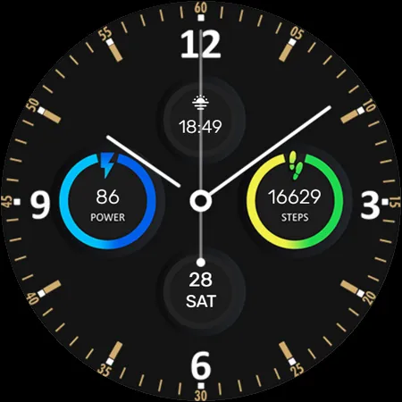 Minima 7 Minimal Watchface screenshot 16
