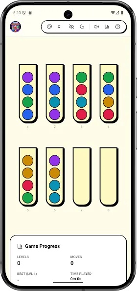 Ball Sort Color Sort Offline screenshot 11