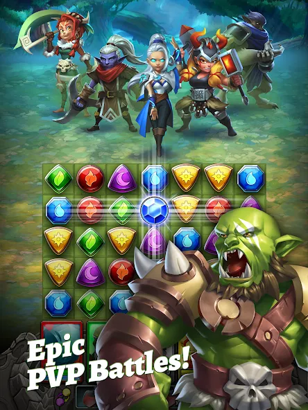 Legends & Dragons: Puzzle RPG screenshot 9