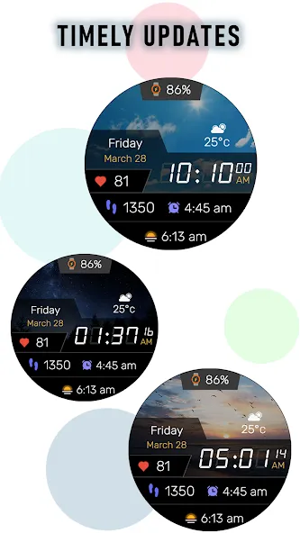 Digitec Pro Watch Face Wear OS screenshot 4