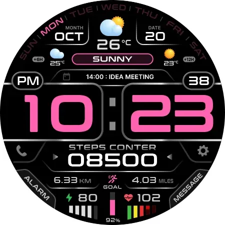 SamWatch Digital Neon 2 screenshot 38