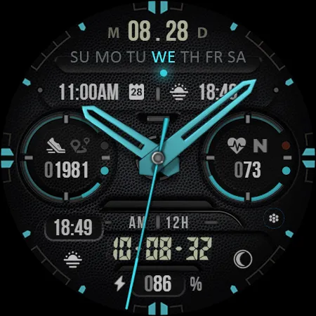 KF162 WATCH FACE screenshot 13