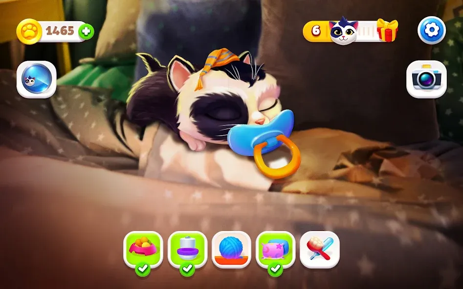 My Cat: 我的貓咪 - 電子寵物遊戲 我的虛擬寵物 screenshot 17