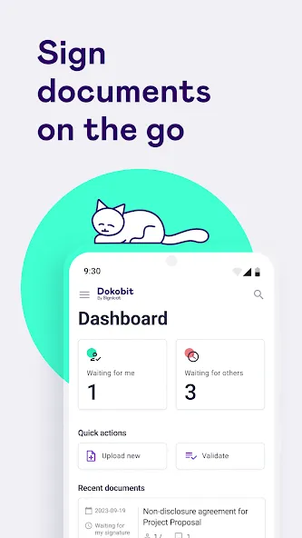 Dokobit screenshot 1
