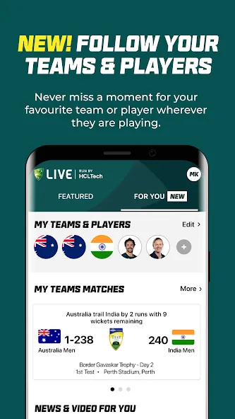Cricket Australia Live screenshot 2