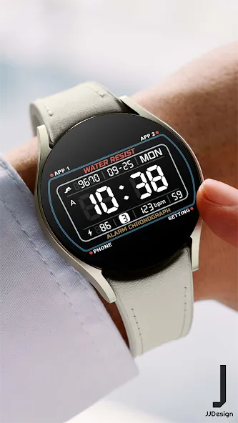 JJ-Digital030 Watch Face screenshot 25