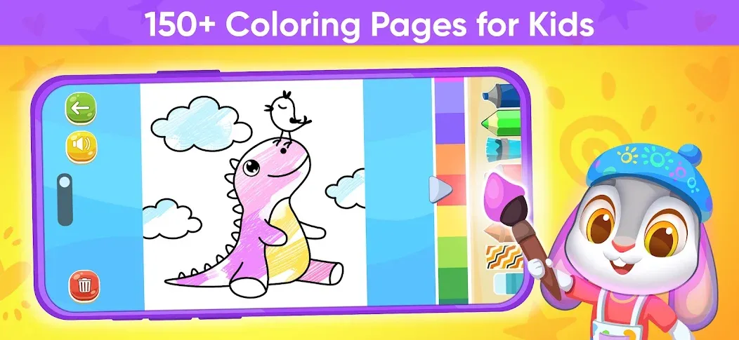Baby Coloring Book for Kids 2+ screenshot 1