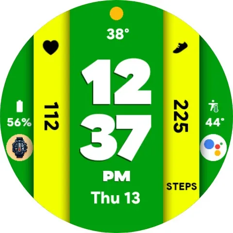 Colors Fall 4 - Watch face screenshot 11