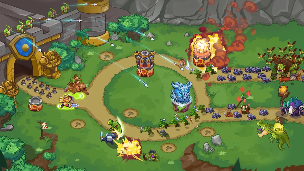 King of Defense 2: Epic TD screenshot 1