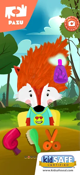 Tier Friseursalon für Kinder screenshot 1