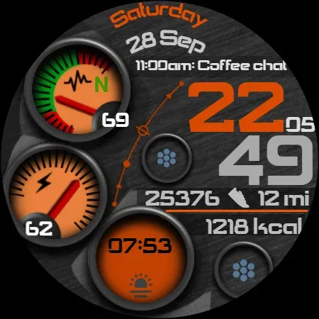 Digital Watch Face CRC039 screenshot 14