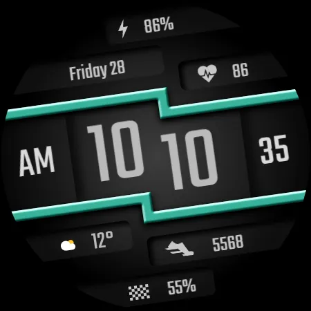 DADAM49: Minimal Watch Face screenshot 22