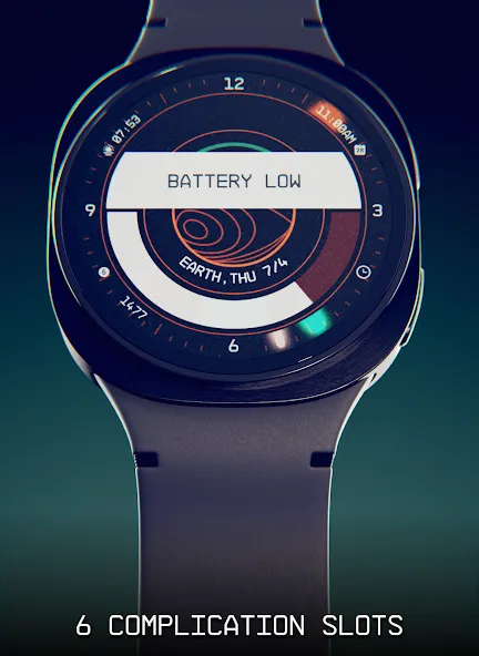 Planet in stars Watch Face screenshot 7