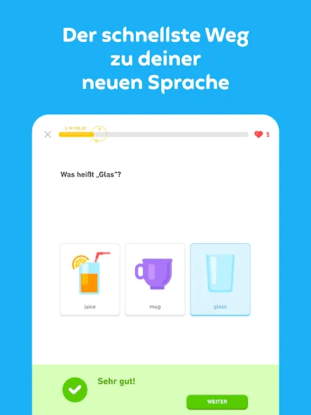 Duolingo: Sprachen & Schach screenshot 10