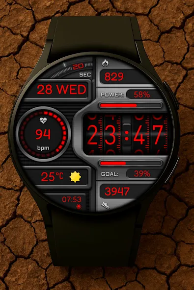 Power Rush Wath Face screenshot 8