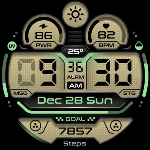 OMG 428 - Digital Watch Face screenshot 27