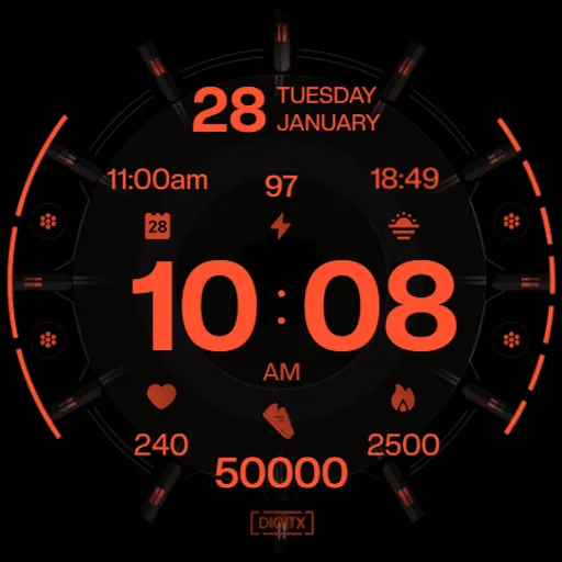 Crypt 53 Digital Watch Face screenshot 11