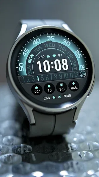 Luminous Turntable ZKin Watch screenshot 4