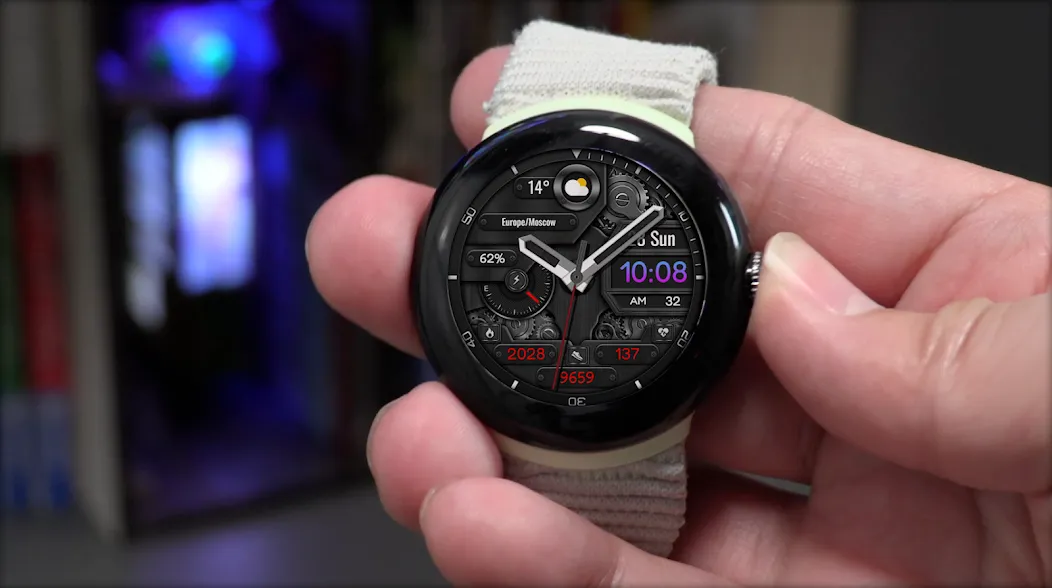 Hybrid NOMATO URX98 Watch face screenshot 5