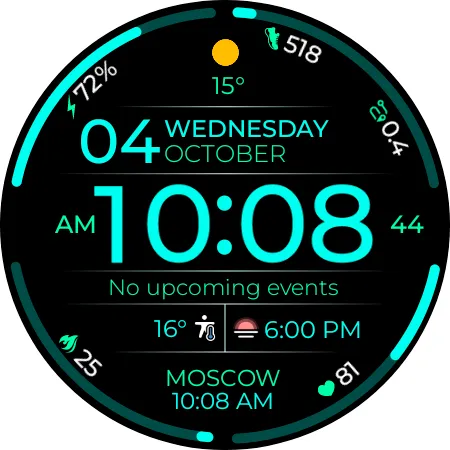 Chester Infinity watch face screenshot 14