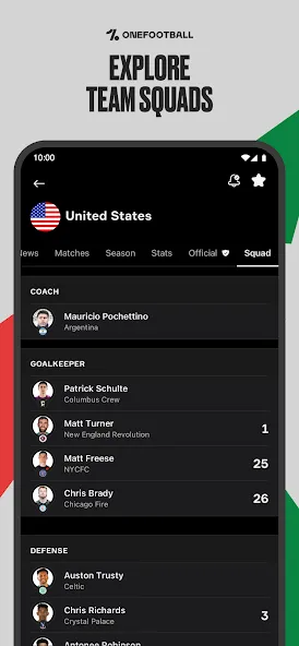 OneFootball Live Soccer scores screenshot 7