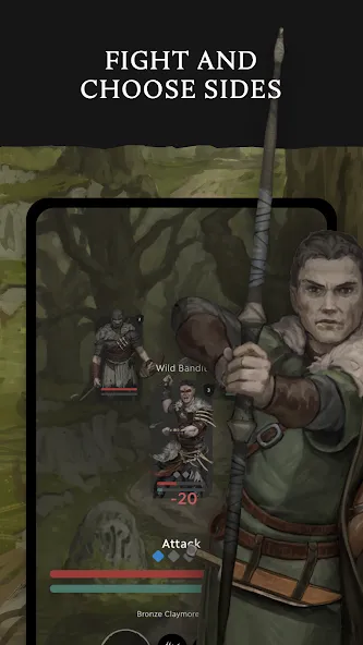 Eldrum: Red Tide - Text RPG screenshot 3