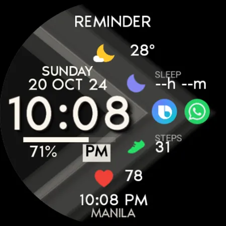 Digital Dashboard Watch Face screenshot 8
