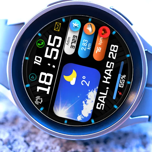 FSW248 digital Watchface screenshot 4