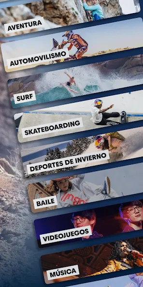 Red Bull TV: deportes en vivo screenshot 2