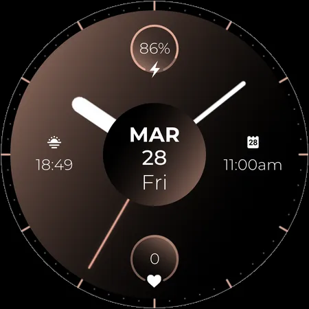 Orbit Sync Watch Face screenshot 11