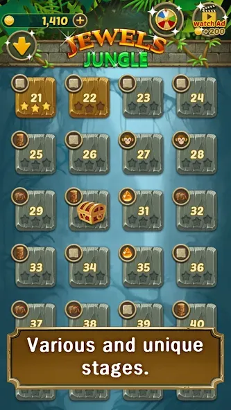 Jewels Jungle : Match 3 Puzzle screenshot 3