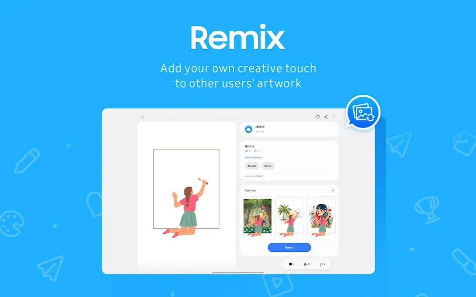 PENUP – Drawing-sharing SNS screenshot 13
