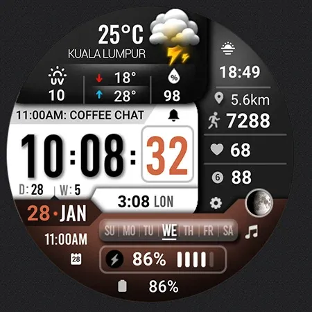 ML2U 377 Watch Face screenshot 32