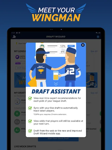 Fantasy Football Draft Wizard screenshot 16