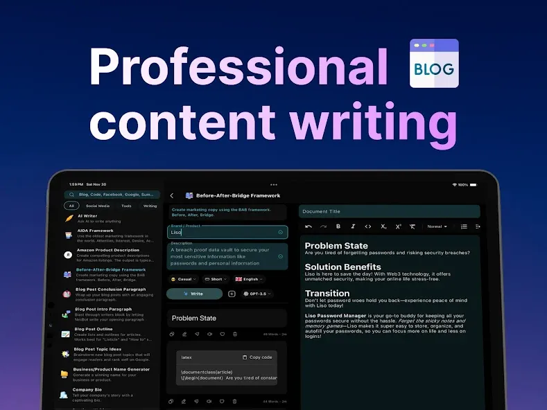 Jasper AI Writer Copilot Chat screenshot 14