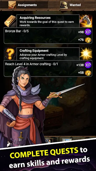 Duels RPG - Craft And Slash screenshot 4