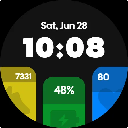Simple Bars Watch Face screenshot 6