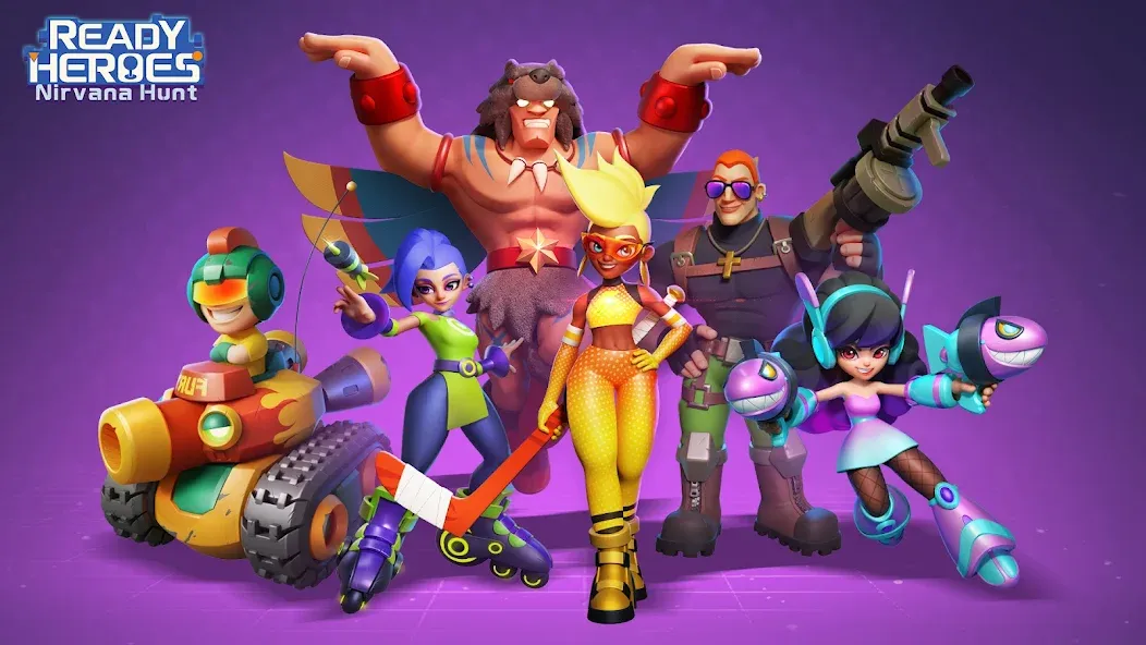 Ready Heroes: Nirvana Hunt screenshot 1