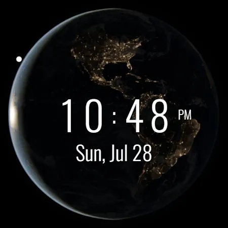 Orbital Watch Face Time Zone screenshot 10