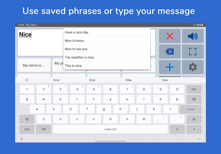 Speech Assistant AAC screenshot 11
